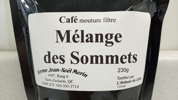 café mélange des Sommets, Ferme JN Morin