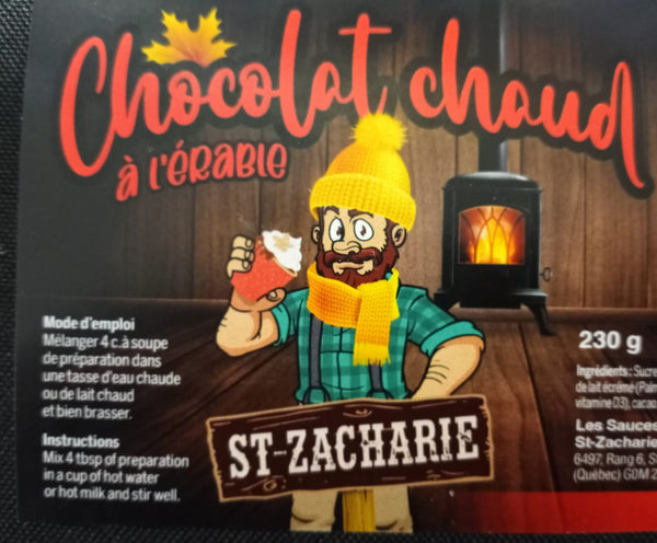 Chocolat chaud à l'érable