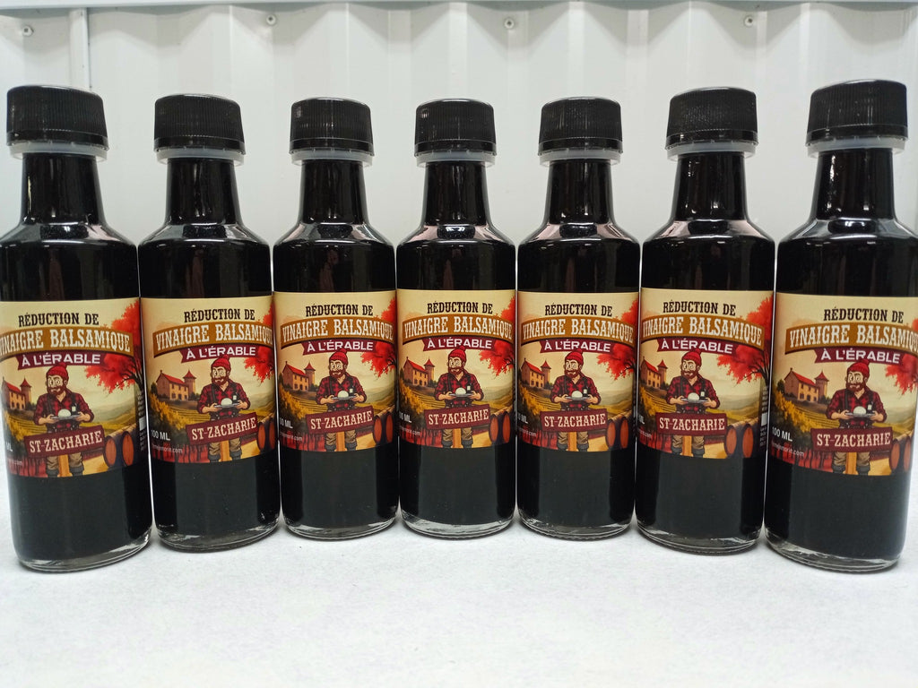 Réduction de vinaigre balsamique à l'érable,  100 ml