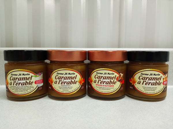 Caramel à l'érable aux épices d'automne