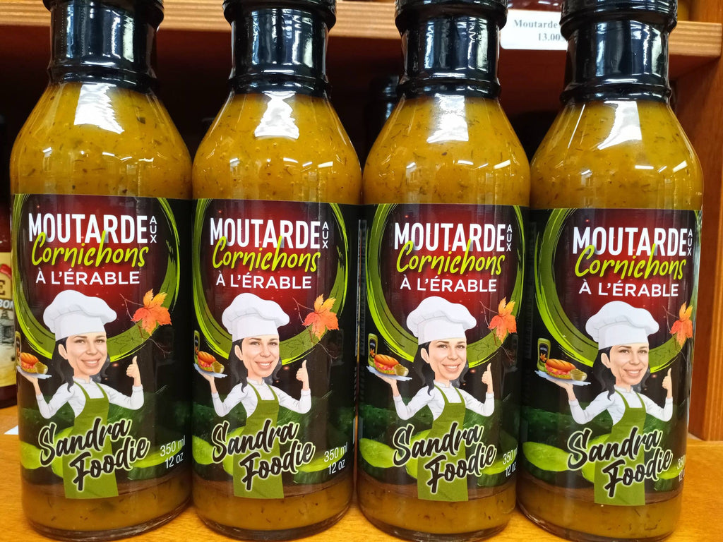 Moutarde aux cornichons à l'érable  de Sandra Foodies Créative