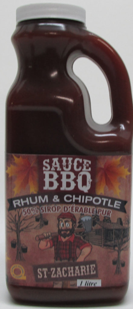 Sauce BBQ St-Zacharie "Rhum & Chipotle"