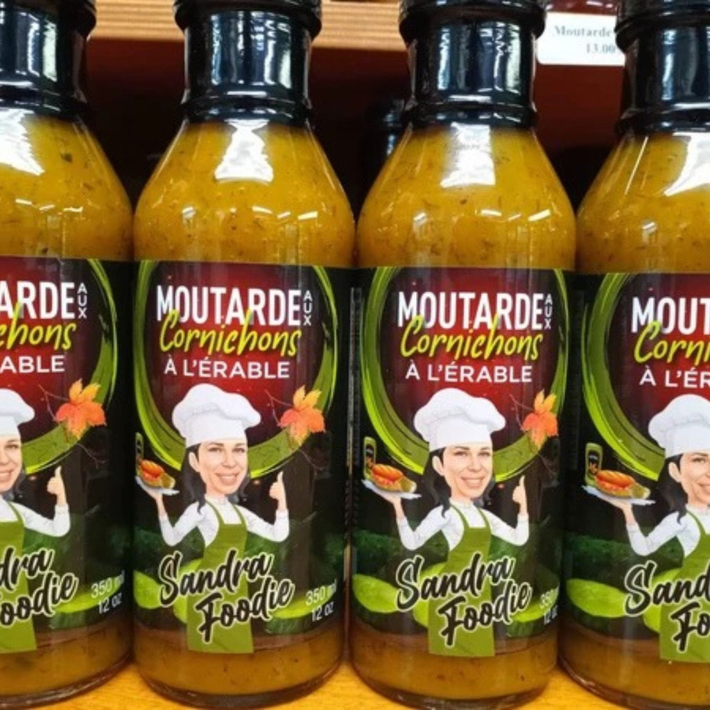 Moutarde aux cornichons à l'érable  de Sandra Foodies Créative