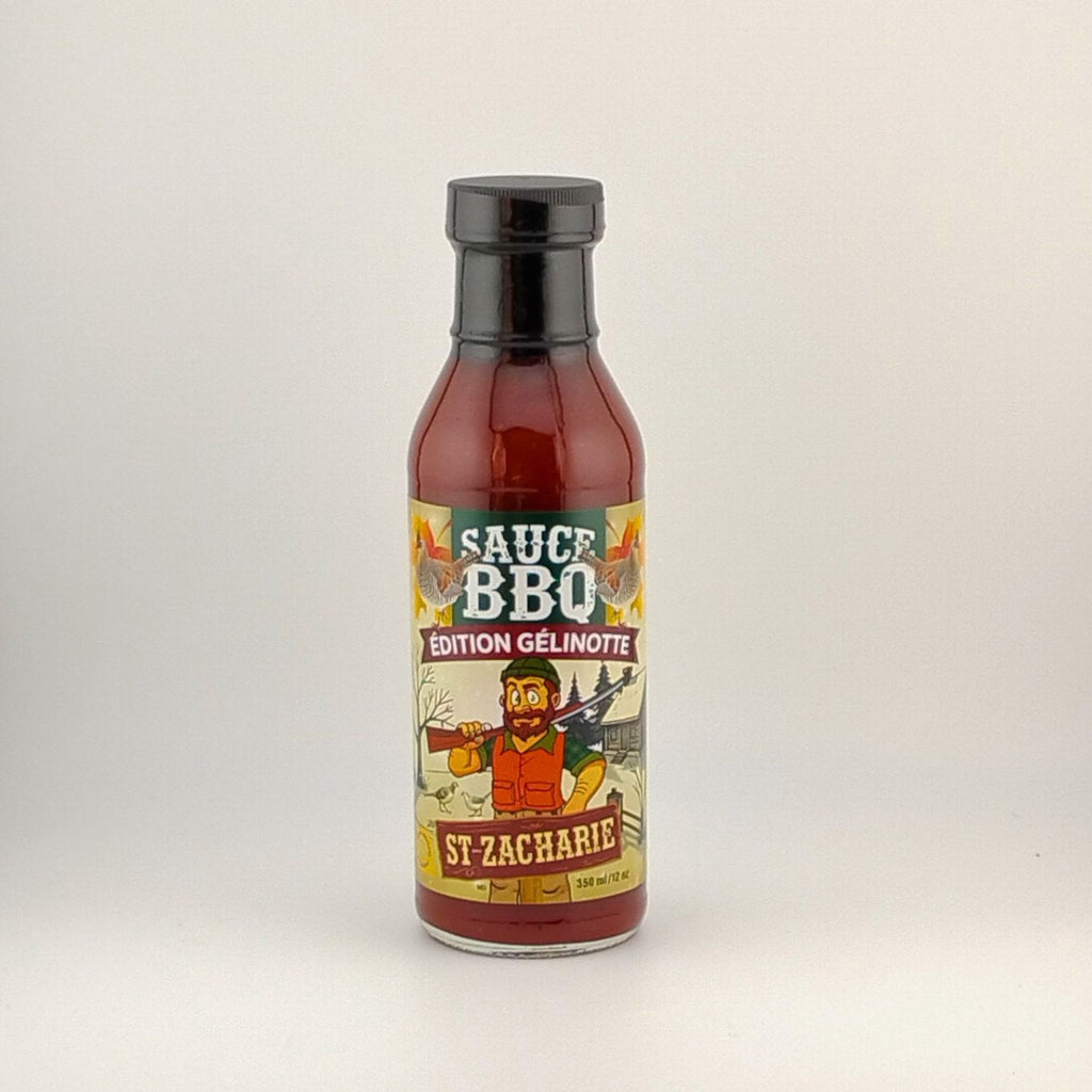 Sauce BBQ St-Zacharie "Édition Gélinotte"