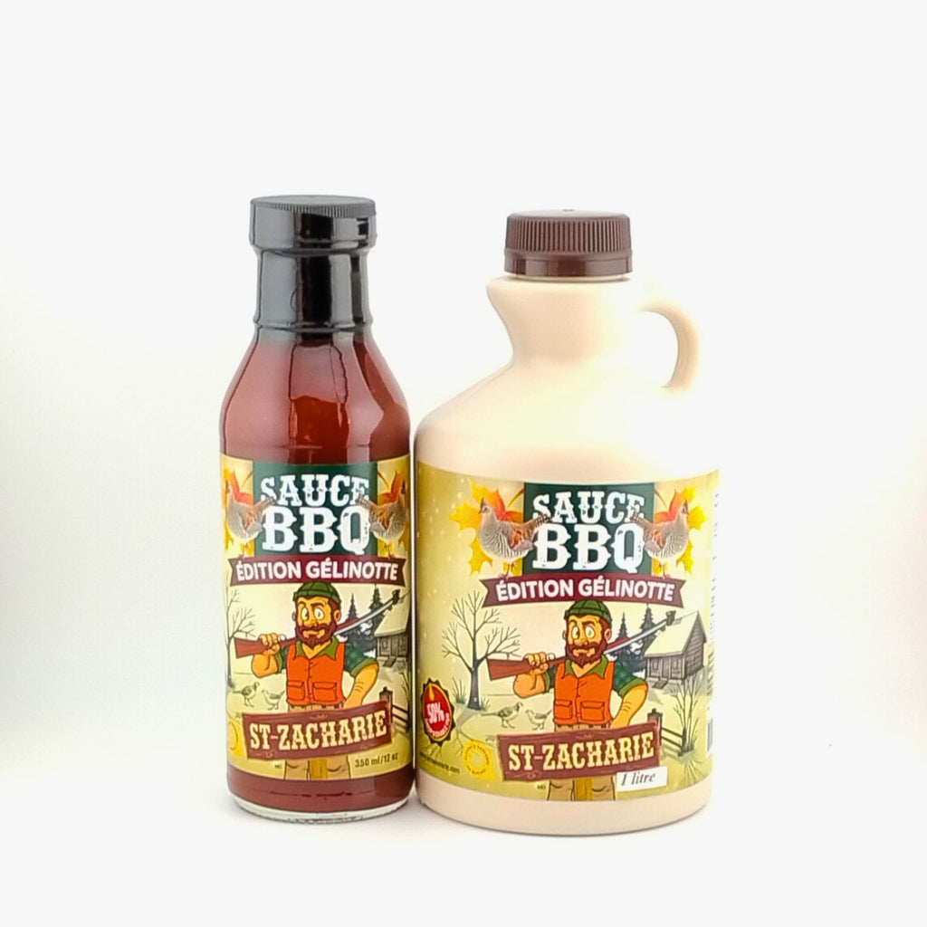 Sauce BBQ St-Zacharie "Édition Gélinotte"