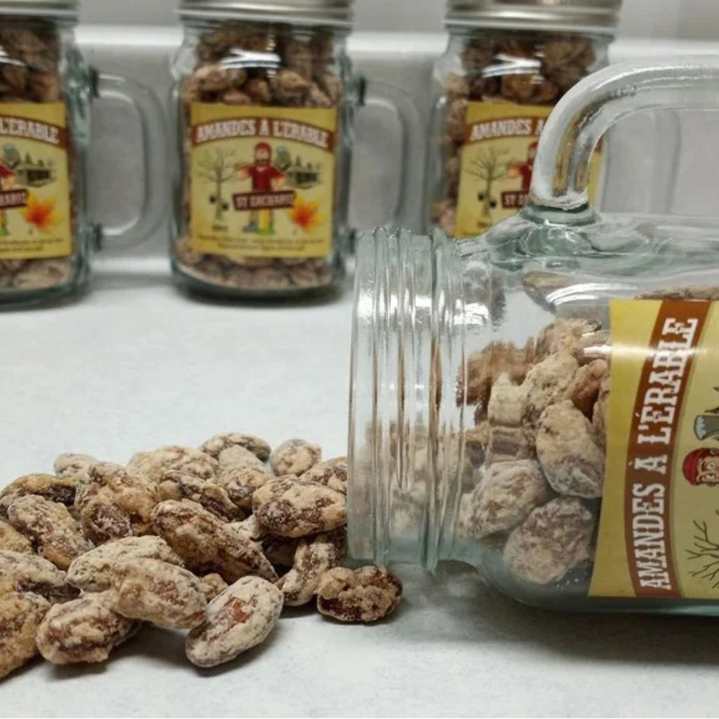 amandes à l'érable