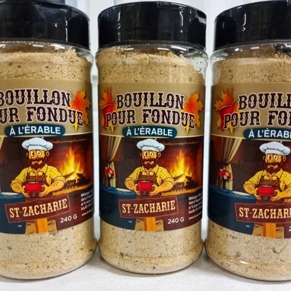 Bouillon pour fondue à l'érable