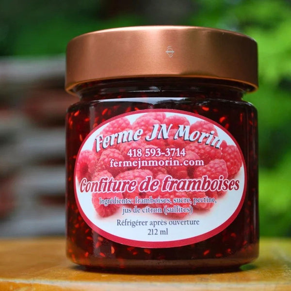 Confiture de framboises
