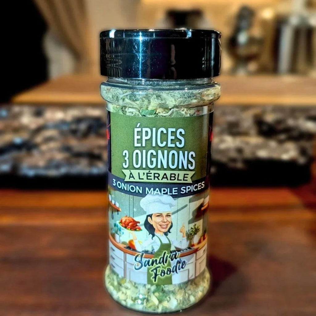 Épices 3 oignons à l'érable de Sandra Foodies