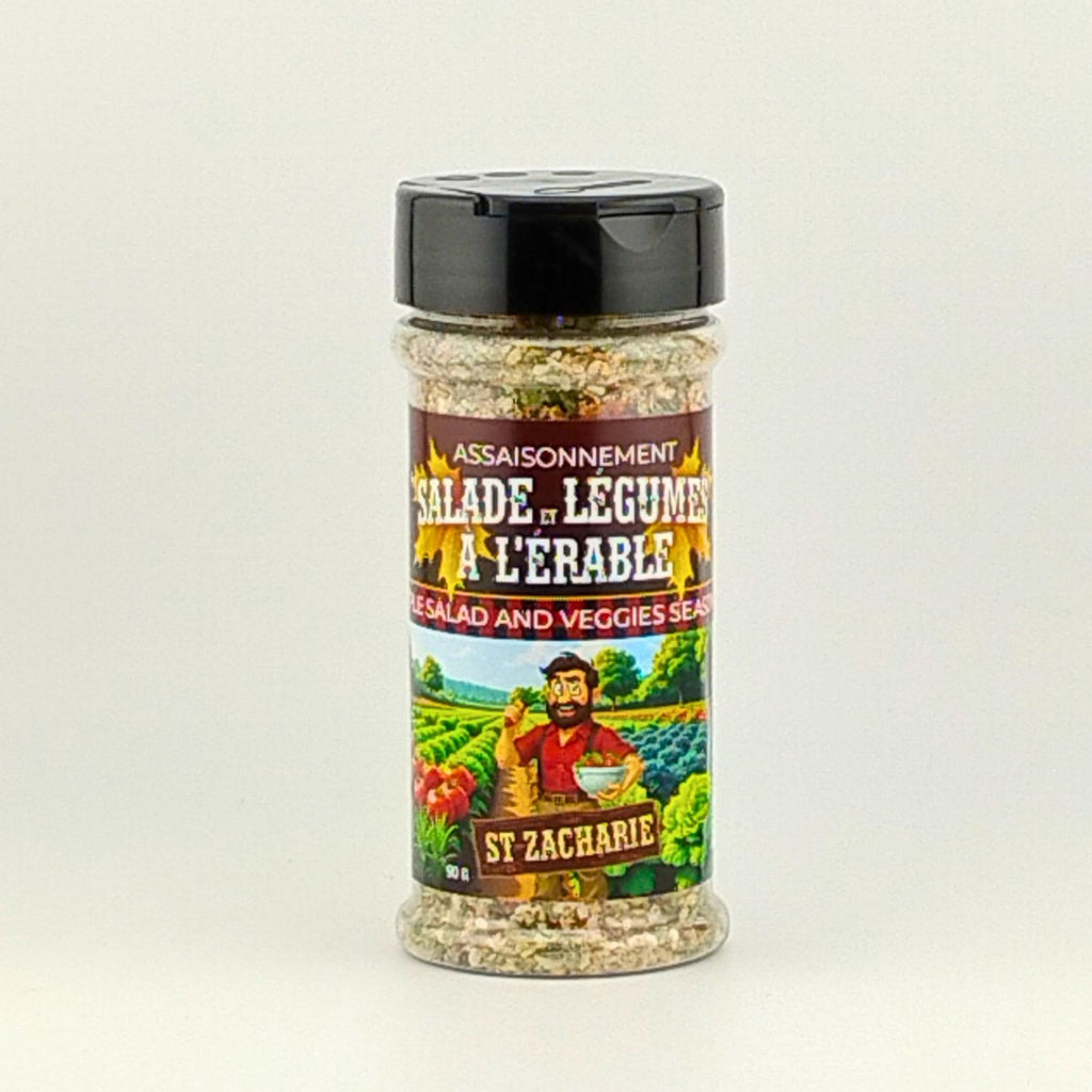 assaisonnement pour salade et légume à l'érable