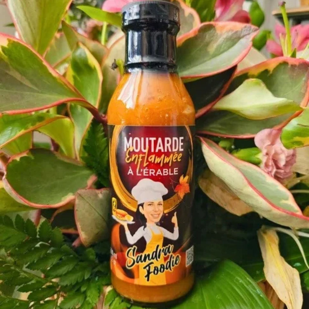 MOUTARDE ENFLAMÉE DE SANDRA FOODIE