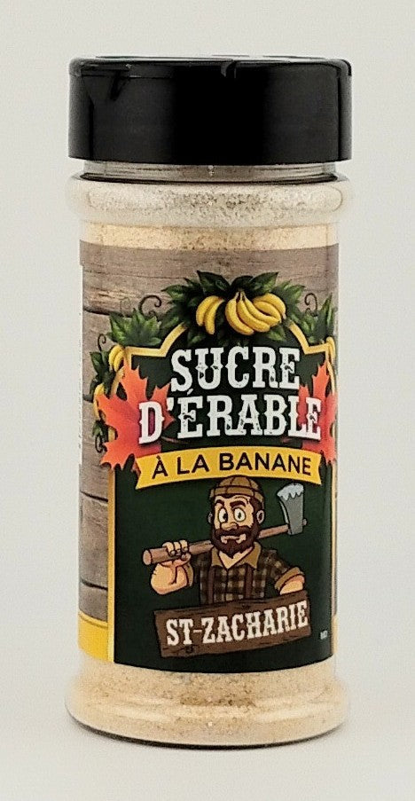 Produits du terroir, Ferme JN Morin, sucres d'érable aromatisés à la banane