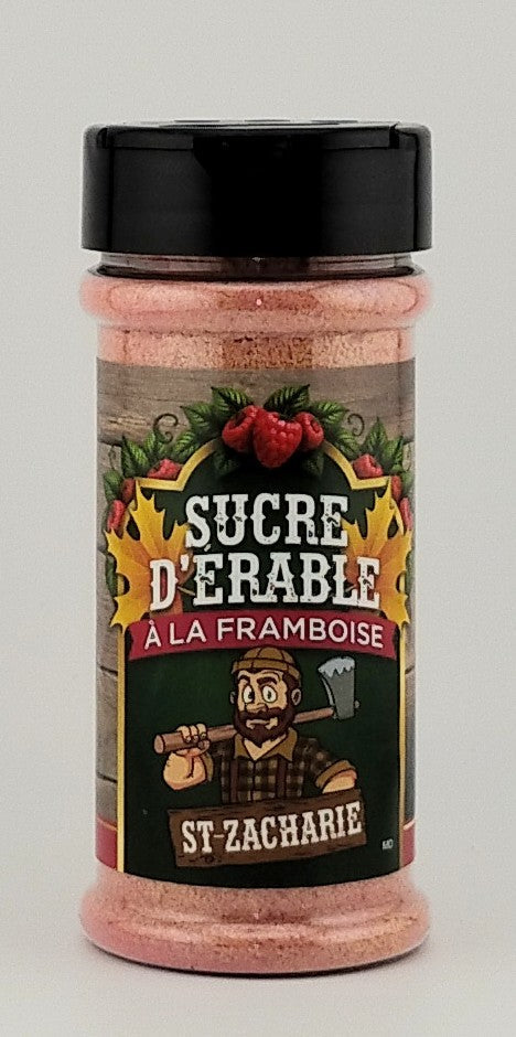 Produits du terroir, Ferme JN Morin, sucres d'érable aromatisés à la framboise