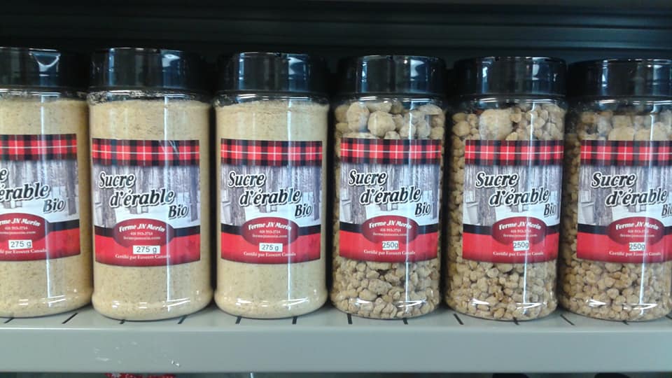 SUCRE D'ÉRABLE PÉPITE 250g
