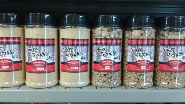 SUCRE D'ÉRABLE PÉPITE 250g