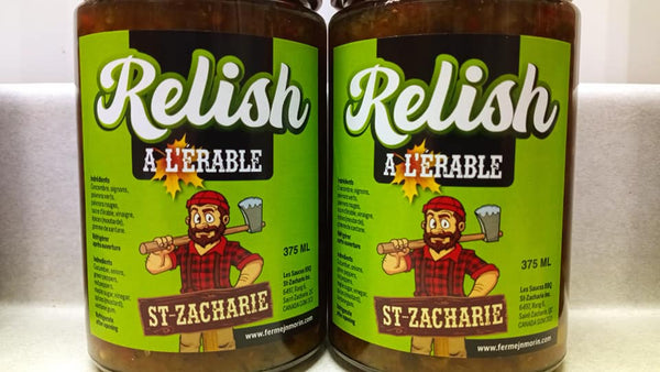 Relish à l'érable