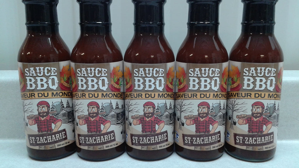 Sauce BBQ St-Zacharie Saveur du Monde, produit du terroir, Ferme JN Morin