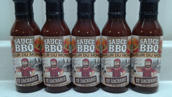 Sauce BBQ St-Zacharie Saveur du Monde, produit du terroir, Ferme JN Morin