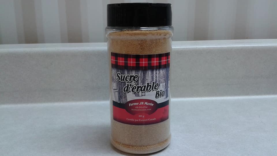 Sucre d'érable pur, produits du Terroir, Ferme JN Morin